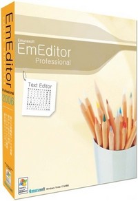 Emurasoft EmEditor Professional 10.0.6 RePack by GORA - мощный текстовый редактор.